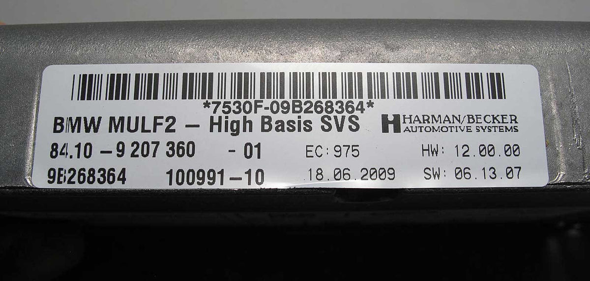 BMW ULF Bluetooth USB Interface Module High Basis MULF2 2007-2013 USED OEM