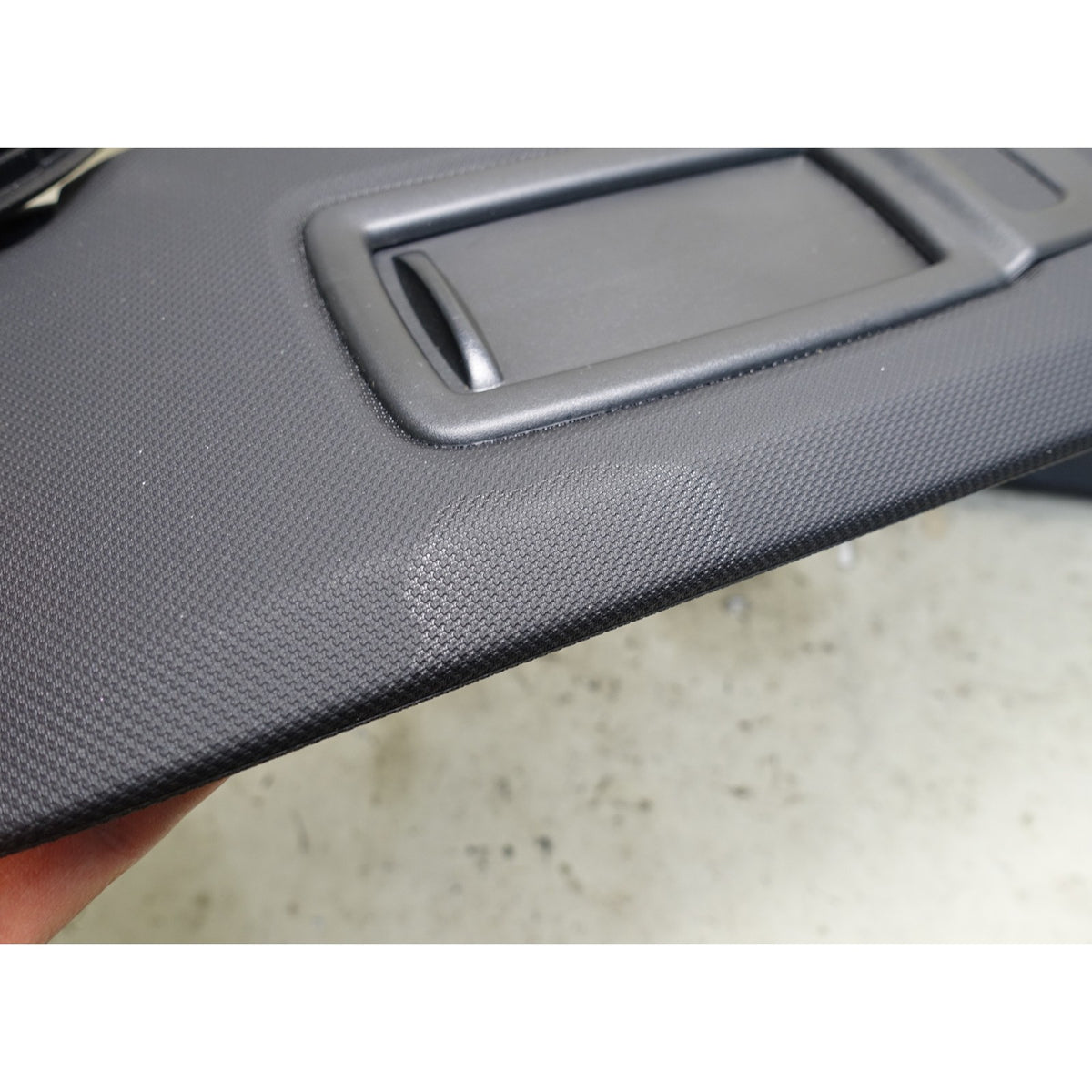 BMW G01 X3 G02 X4 Sun Visor Pair Black Vinyl 2018-2023 OEM