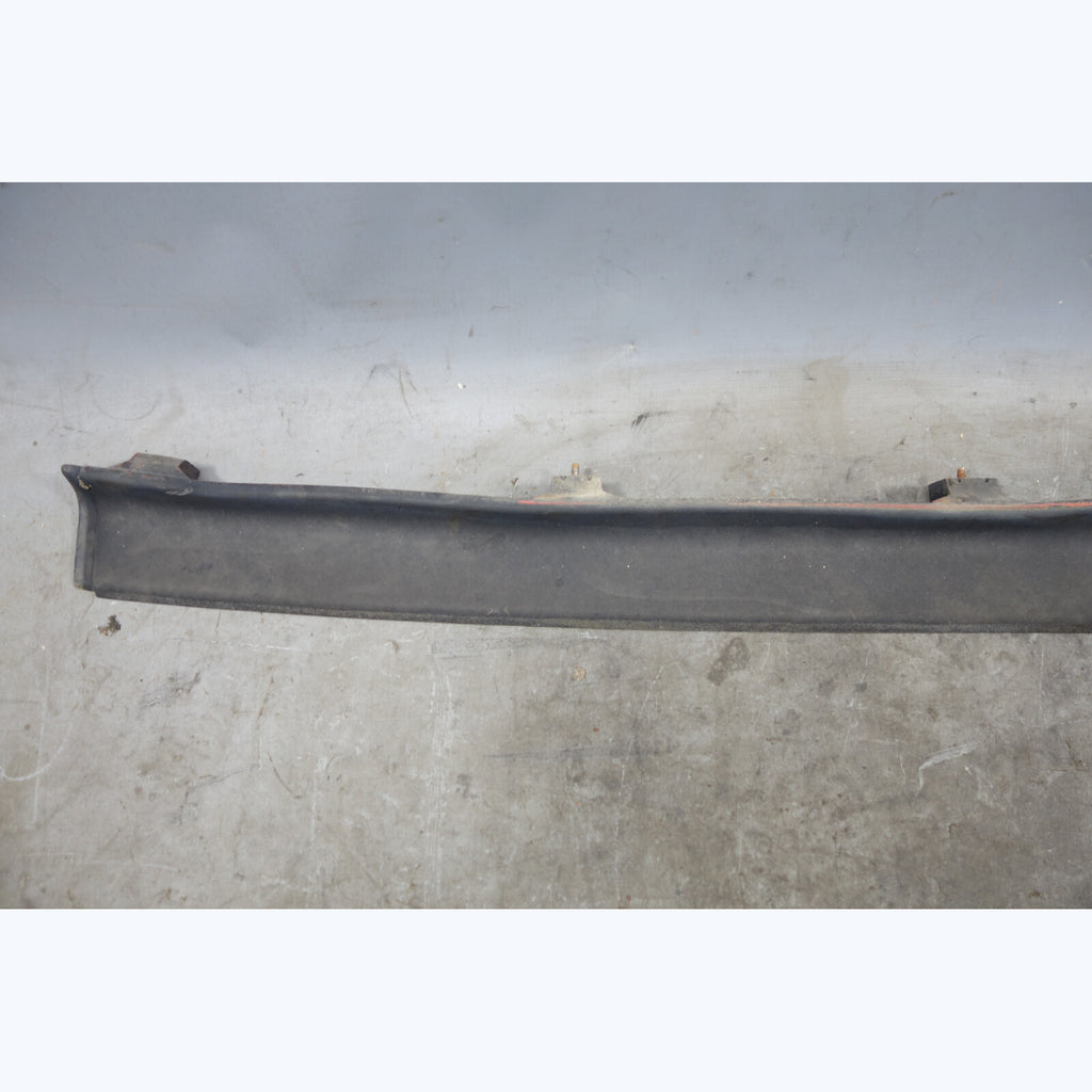 86-89 BMW E30 3-Series Diving Board Rear Bumper Plastic Center Top Trim Molding