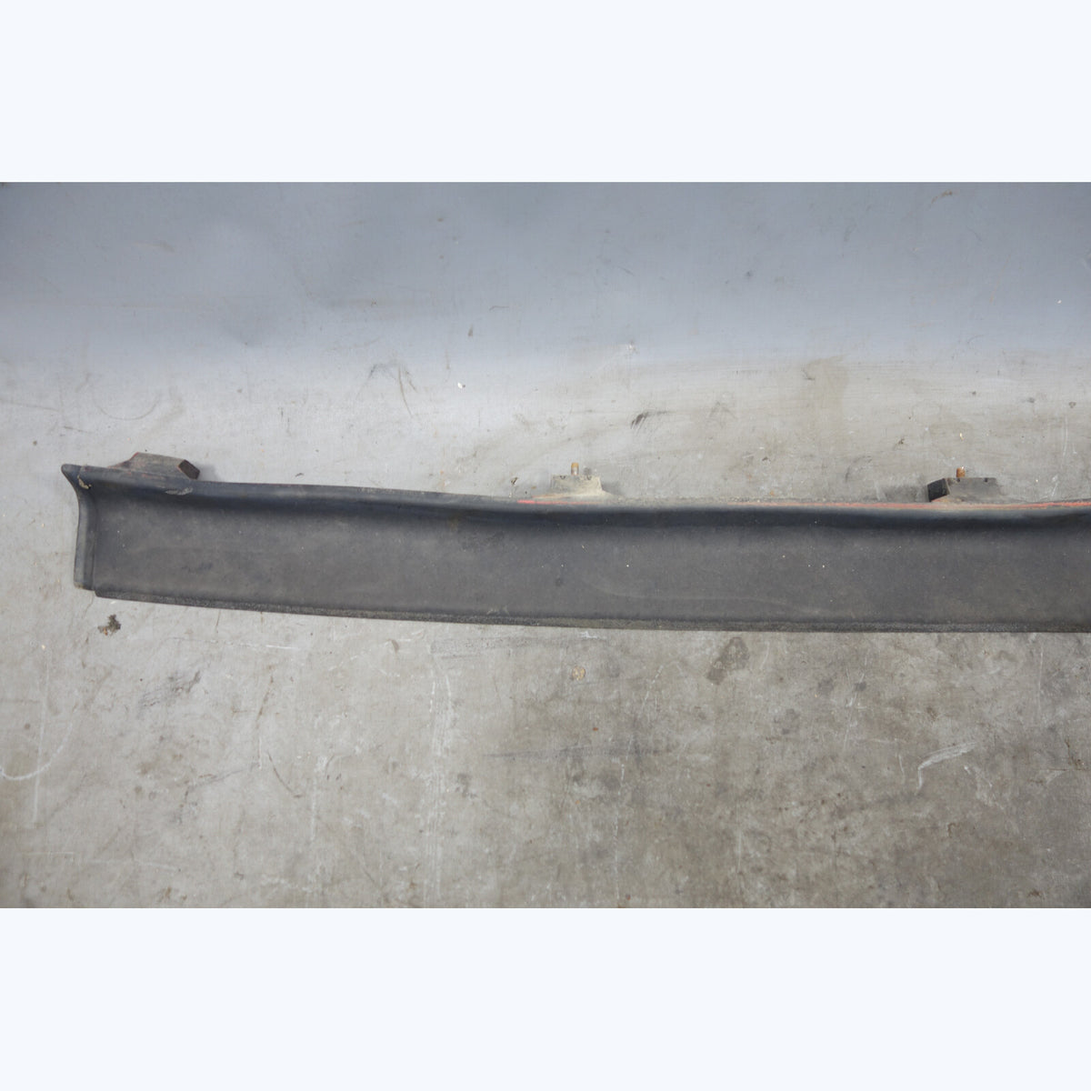 86-89 BMW E30 3-Series Diving Board Rear Bumper Plastic Center Top Trim Molding