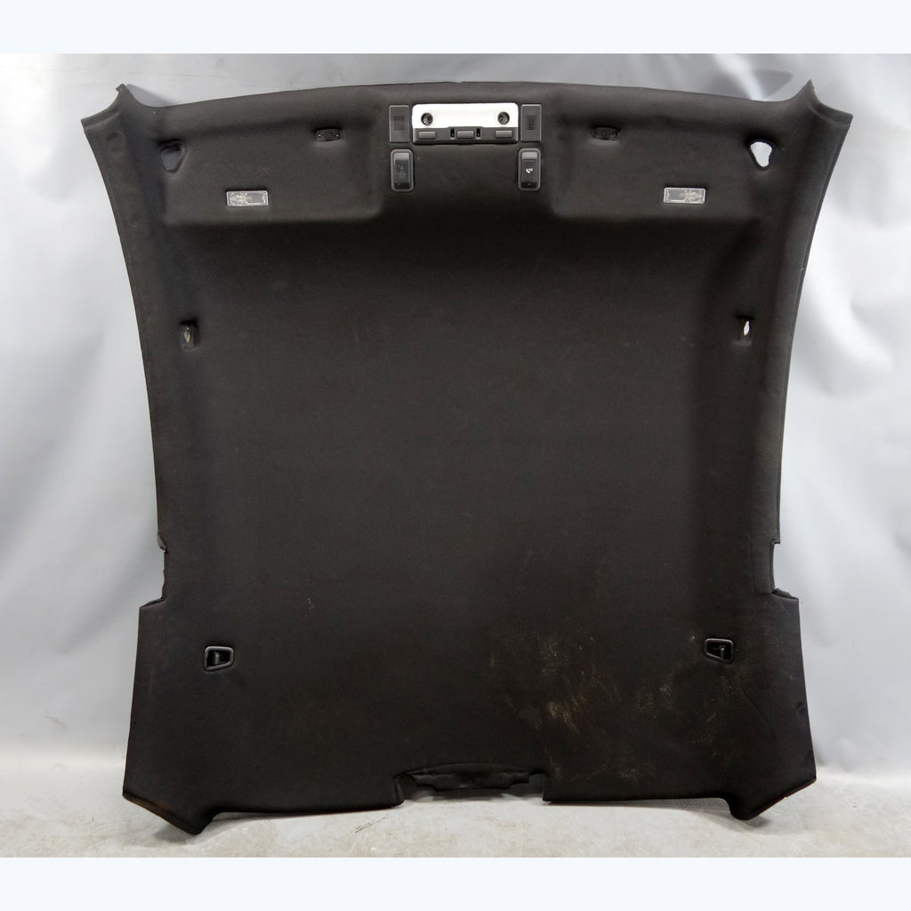 Damaged 06-07 BMW E63 M6 Coupe Interior Headliner Lining Black Anthrazite OEM