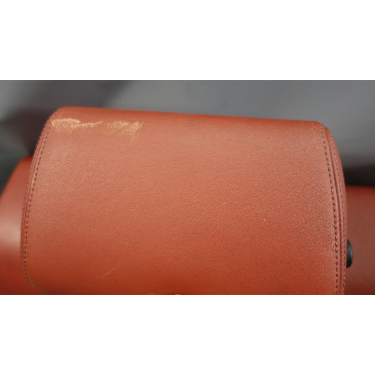 08-11 BMW E90 M3 Sedan Folding Rear Seat Backrest Assembly Fox Red Leather OEM