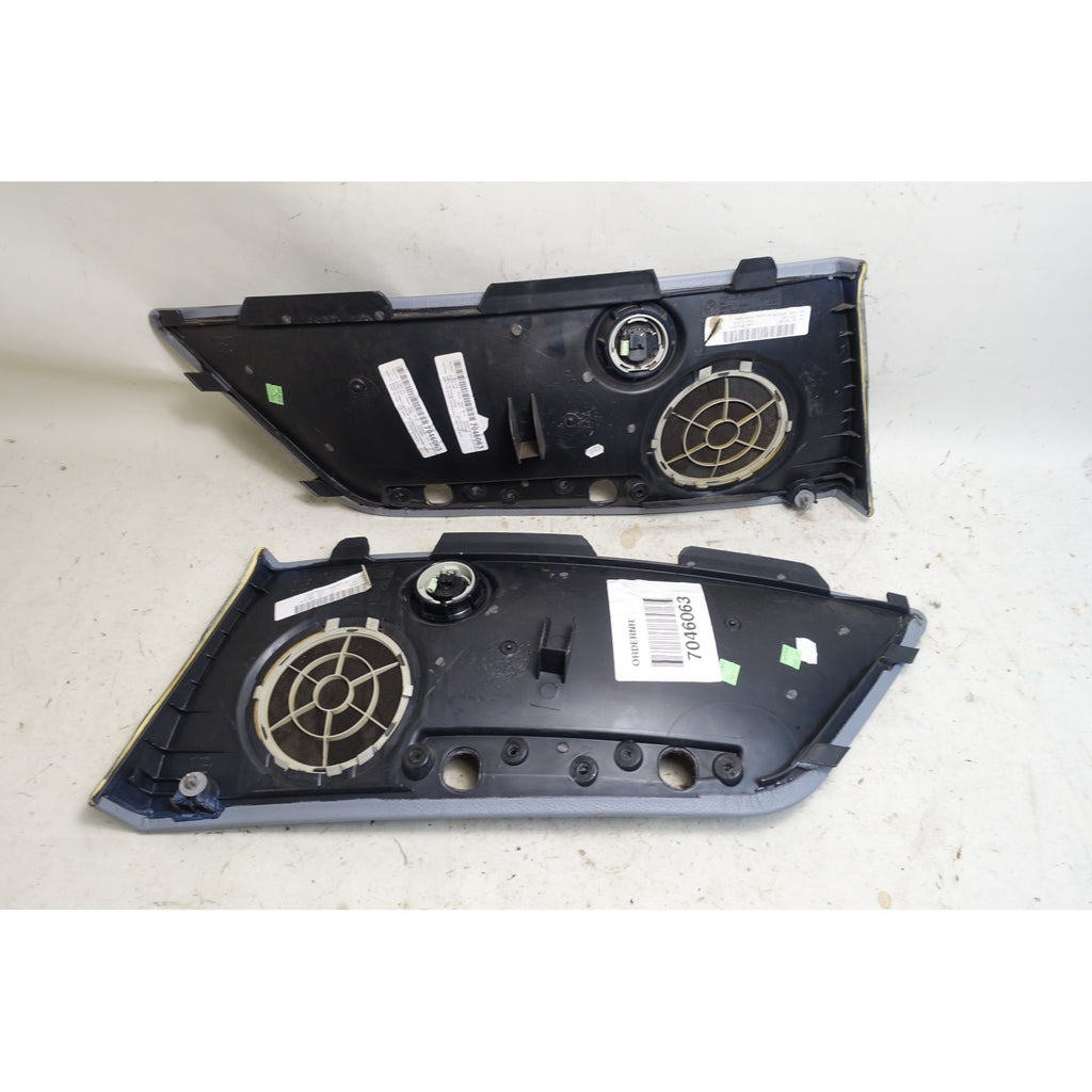 BMW E46 Convertible Rear Side Trim Panel Insert Pair Grey 2000-2006 OEM