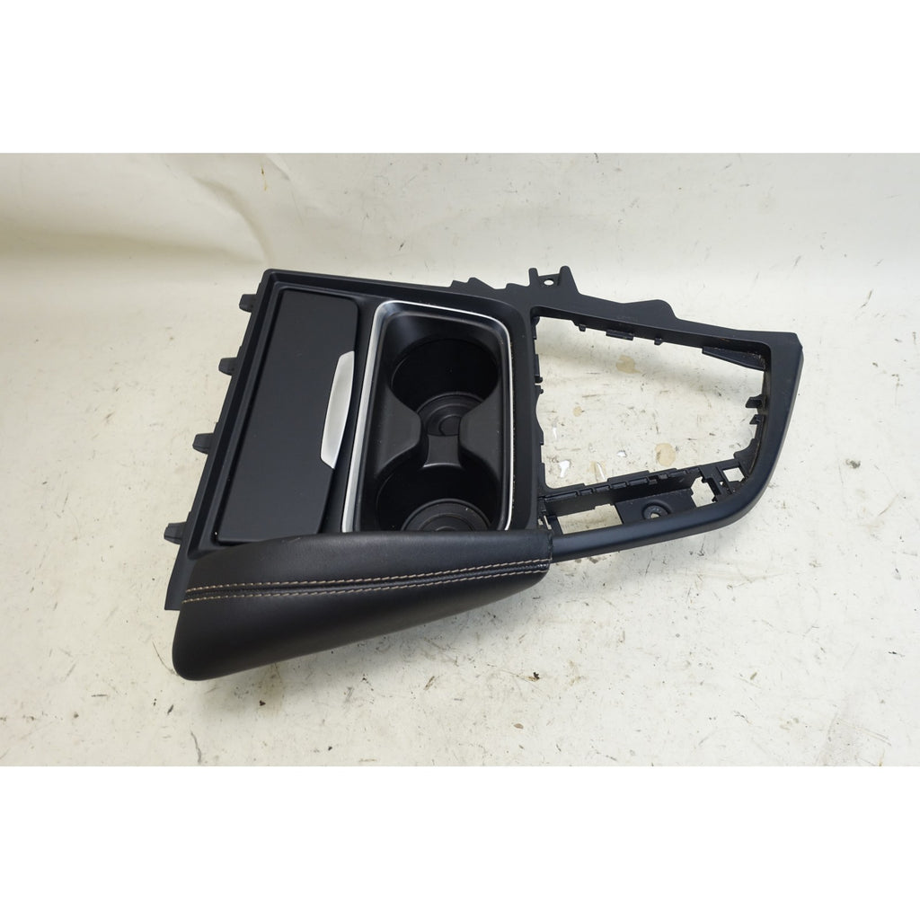 15-20 BMW F80 M3 F83 M4 Center Console Trim Cover Sonoma Beige Cup Holder OEM