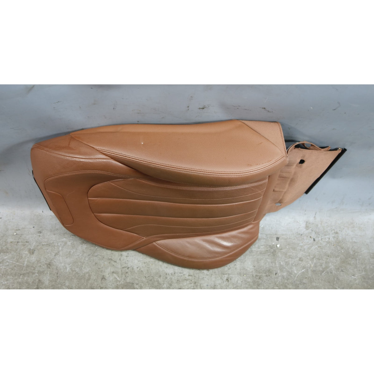 15-19 BMW F15 X5 F16 X6 Front Right Comfort Seat Cushion Terra Brown Leather OEM