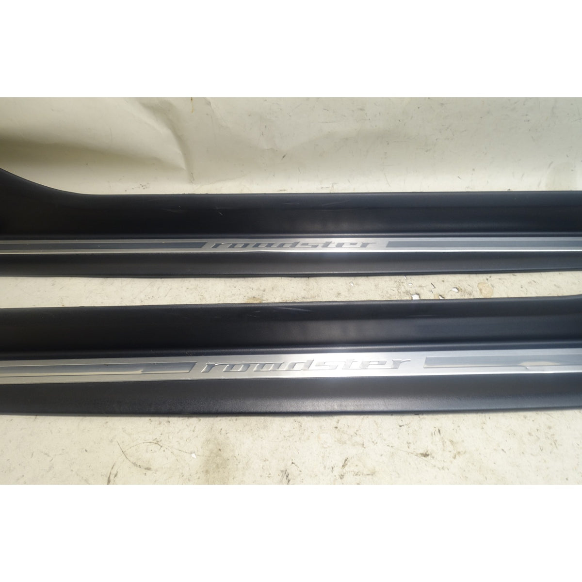 1996-2002 BMW Z3 Roadster Chrome Door Sill Cover Pair Left Right OEM