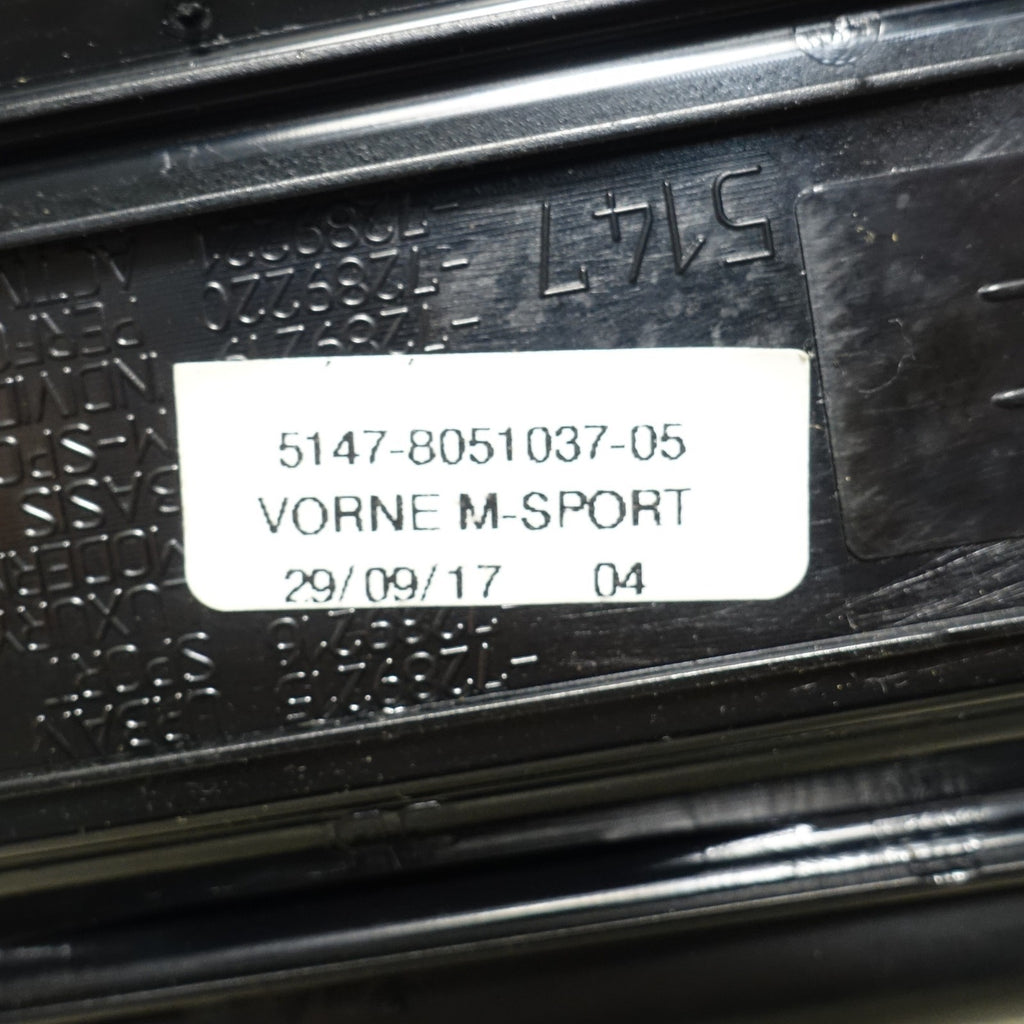 BMW F30 3-Series F34 F48 M-Sport Front Door Sill Trim Cover Pair 2013-2020 OEM