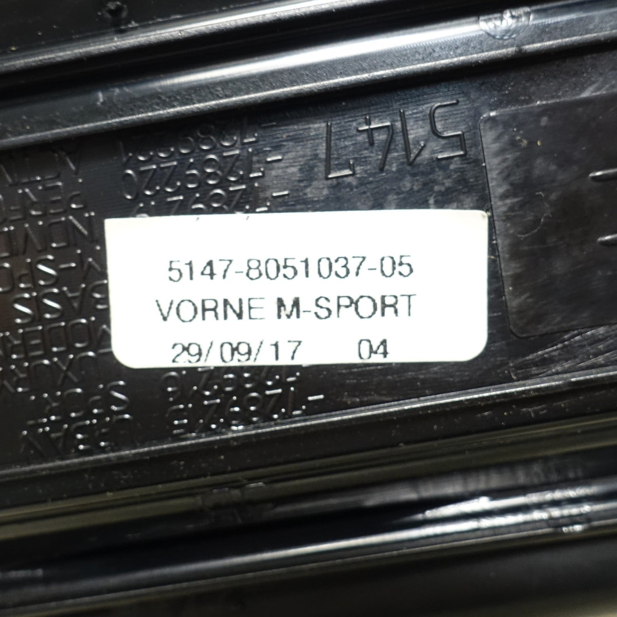 BMW F30 3-Series F34 F48 M-Sport Front Door Sill Trim Cover Pair 2013-2020 OEM