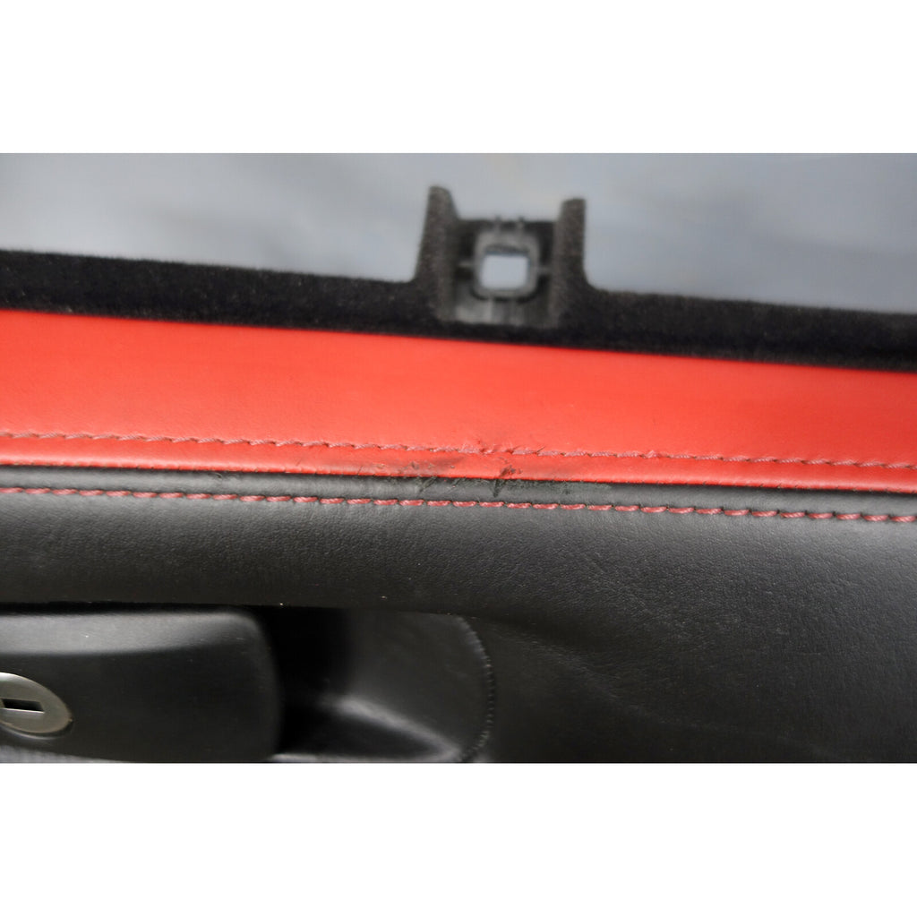 2014-2017 BMW F86 F85 X6M X5M Leather Glove Box Compartment Mugello Red OEM