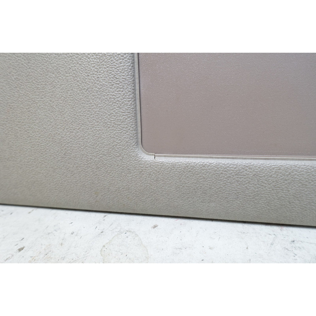 1991-1995 BMW E34 Factory Sun Visor Pair Parchment Beige Vinyl OEM