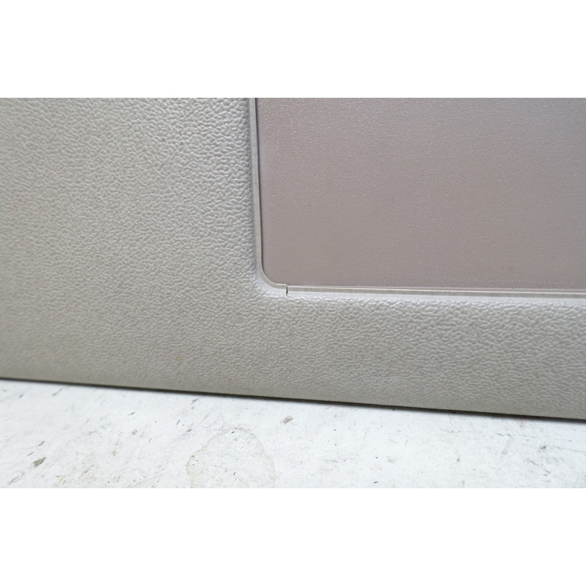 1991-1995 BMW E34 Factory Sun Visor Pair Parchment Beige Vinyl OEM