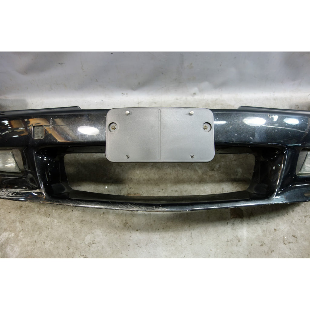 Damaged 97-02 BMW Z3 Roadster Coupe Front Bumper Cover Black Aftermarket