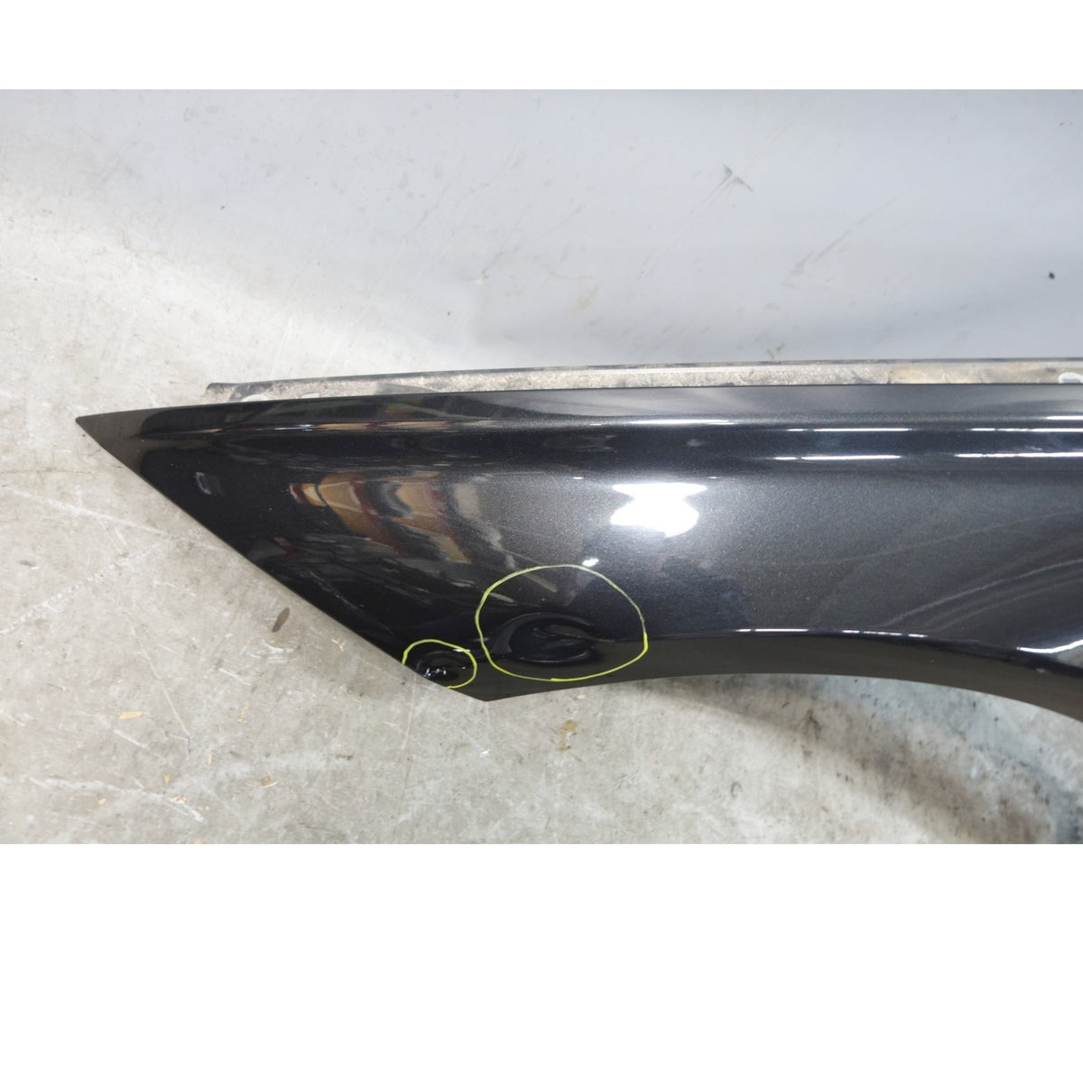 Damaged 12-19 BMW F30 3-Series F31 4dr Left Front Fender Quarter Panel Black OEM