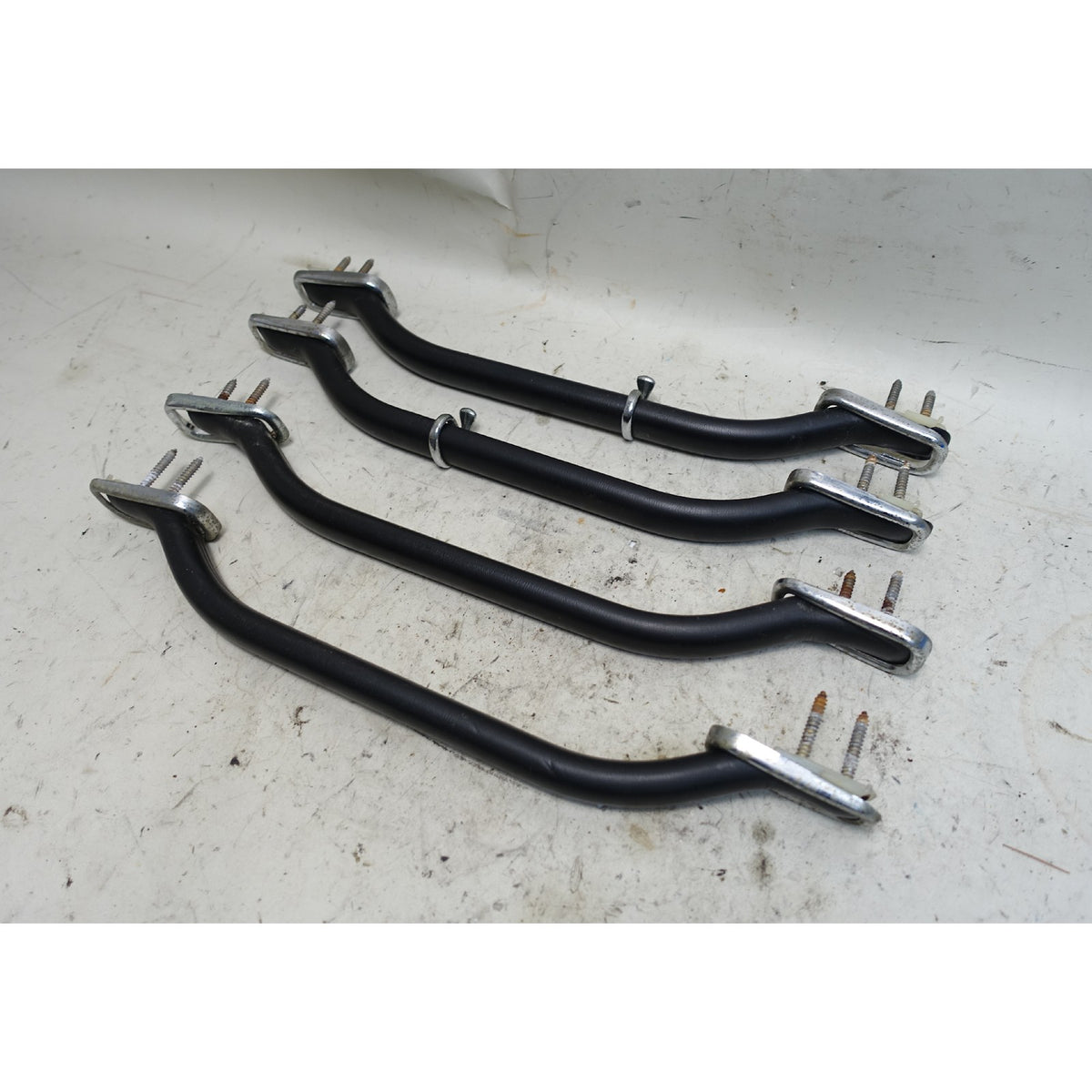 1982-1987 BMW E23 7-Series Factory Interior Roof Grab Handle Set of 4 OEM