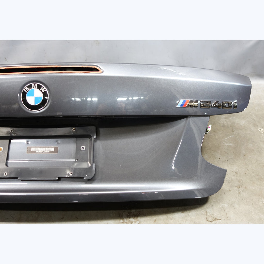 15-21 BMW F23 2-Series Convertible Rear Trunk Boot Lid Panel Mineral Grey OEM
