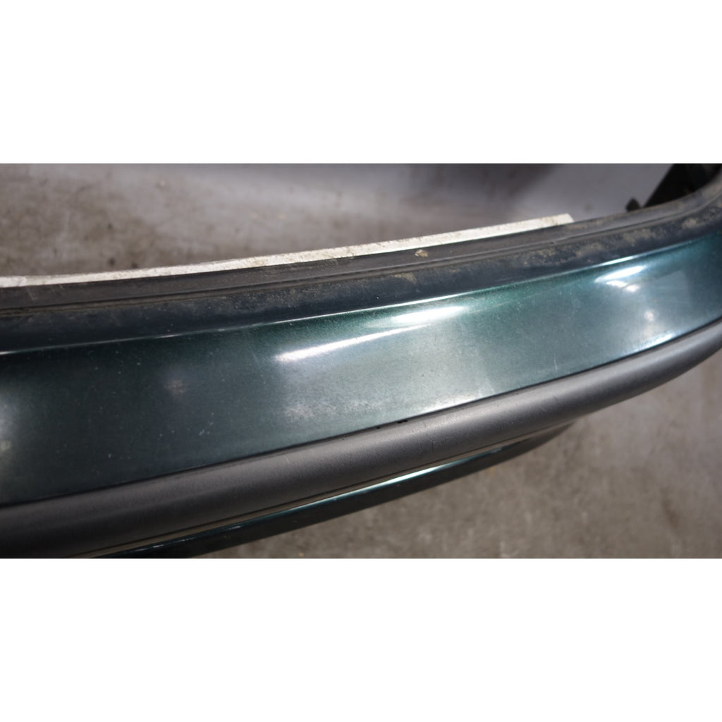 Damaged 99-01 BMW E46 3-Series 4-Door Early Front Bumper Cover Oxford Green OEM