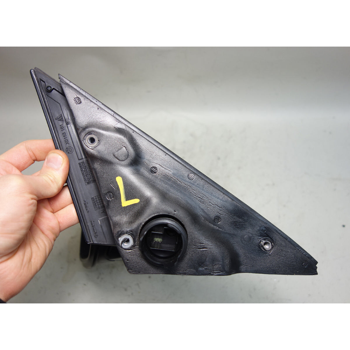 2011-2013 BMW F10 5-Series Left Outside Power-Fold Side Mirror Shell OEM
