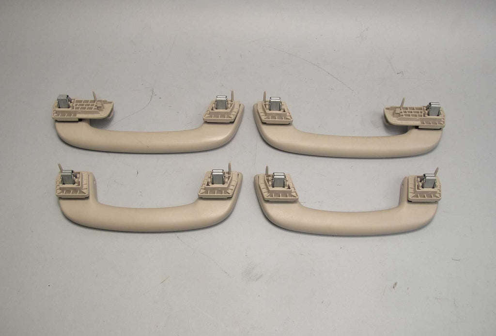 2011-2016 BMW F10 5-Series Interior Ceiling Roof Grab Handles Oyster Beige OEM