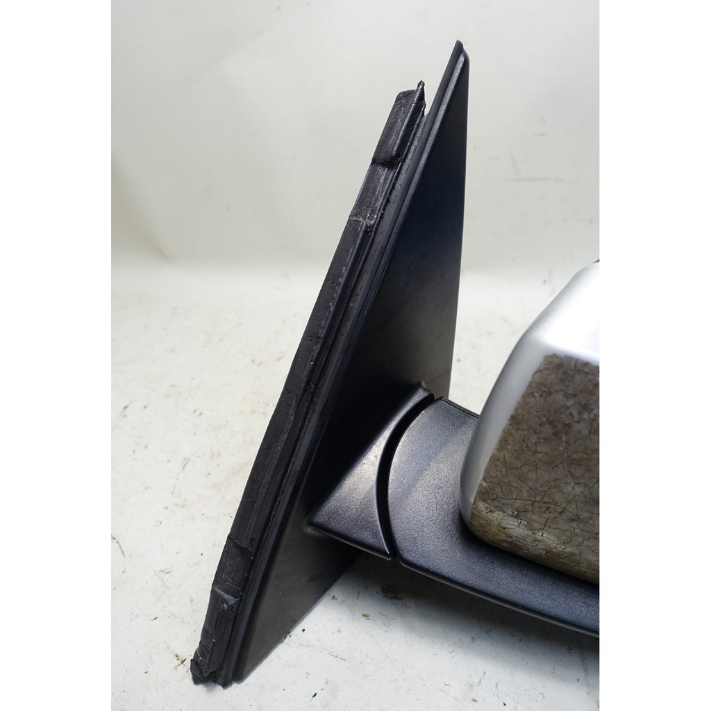 2007-2013 BMW E70 X5 SAV Left Outside Power-Fold Side Mirror Titanium Silver OEM