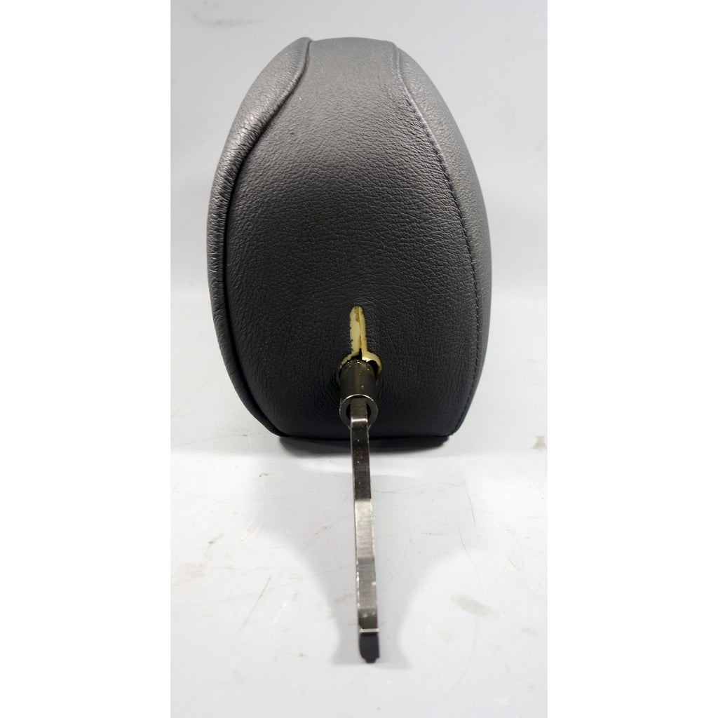 2000-2006 BMW E46 Convertible Front Left Headrest Restraint Black Leather OEM