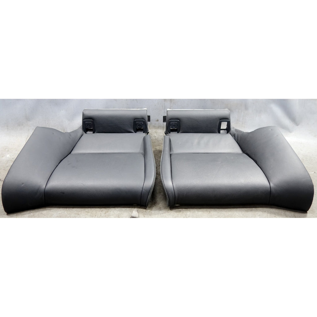 2007-2010 BMW E92 3-Series Folding Rear Seat Bench Bottom Cushion Black Leather