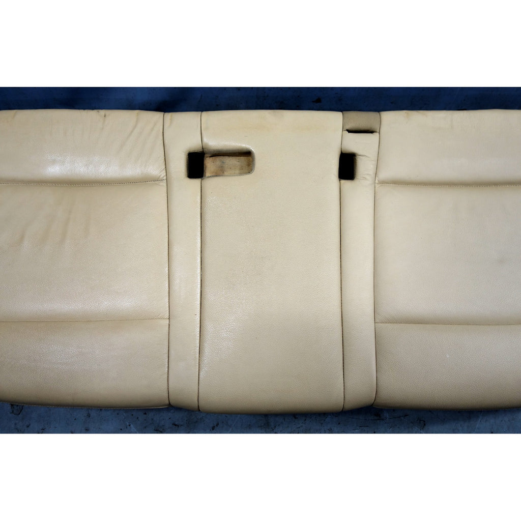2007-2013 BMW E70 X5 SAV Rear 2nd Row Seat Bottom Bench Beige Leather
