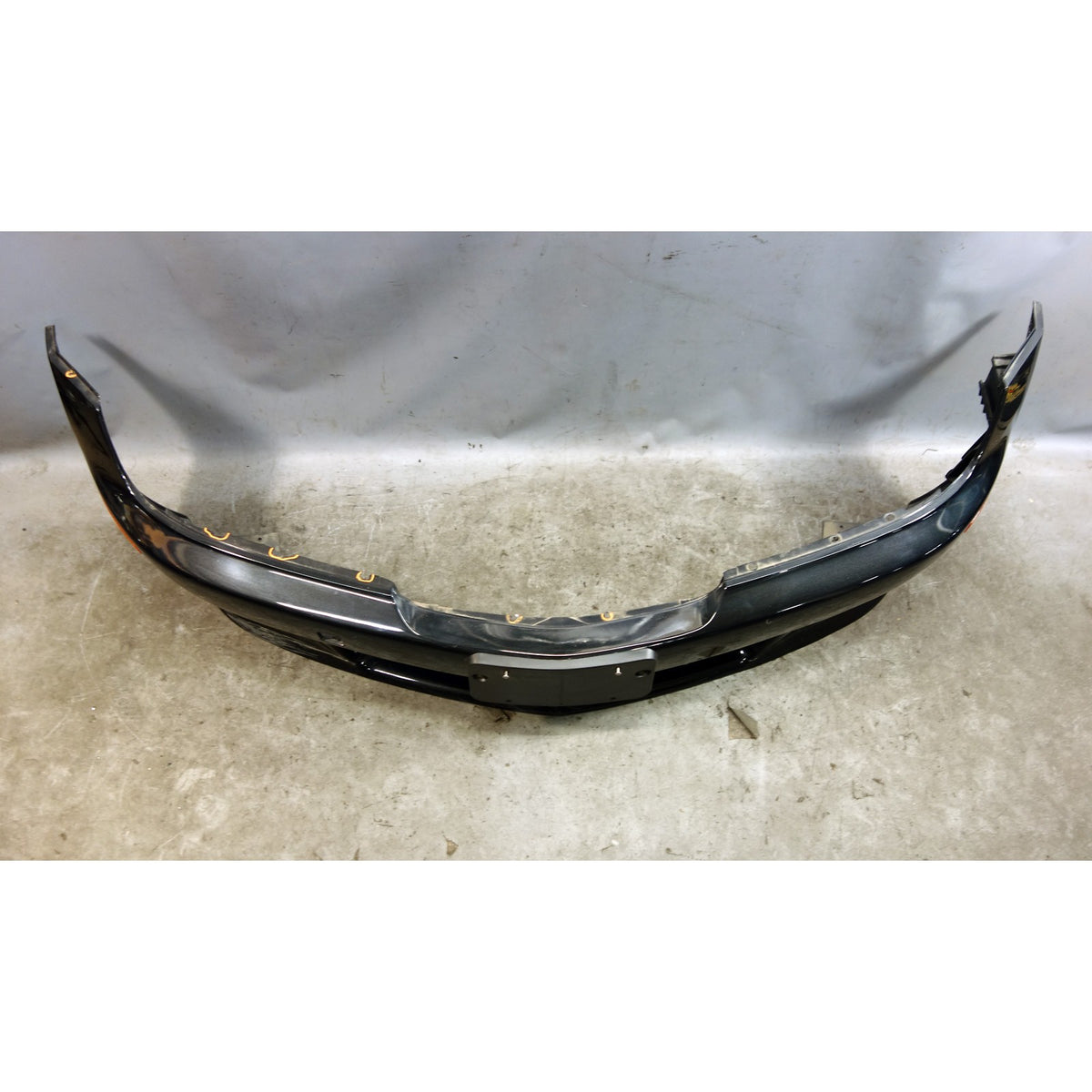 Damaged 97-02 BMW Z3 Roadster Coupe Front Bumper Cover Black Aftermarket