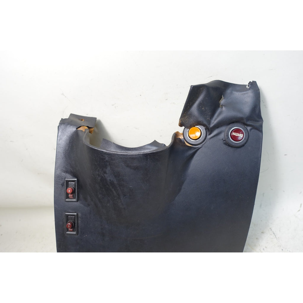 Damaged 71-74 BMW E3 Bavaria Sedan Left Driver Lower Knee Bolster Trim Panel OEM