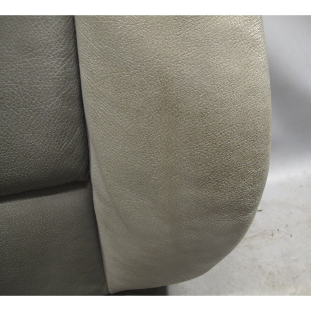 00-02 BMW E53 X5 Right Front Passenger Seat Backrest Cushion Grey Leather OEM