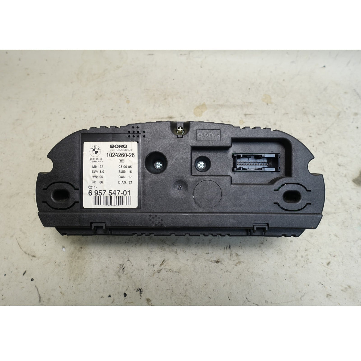 2003-2005 BMW Z4 E85 Instrument Cluster Speedometer MPH Auto Trans OEM