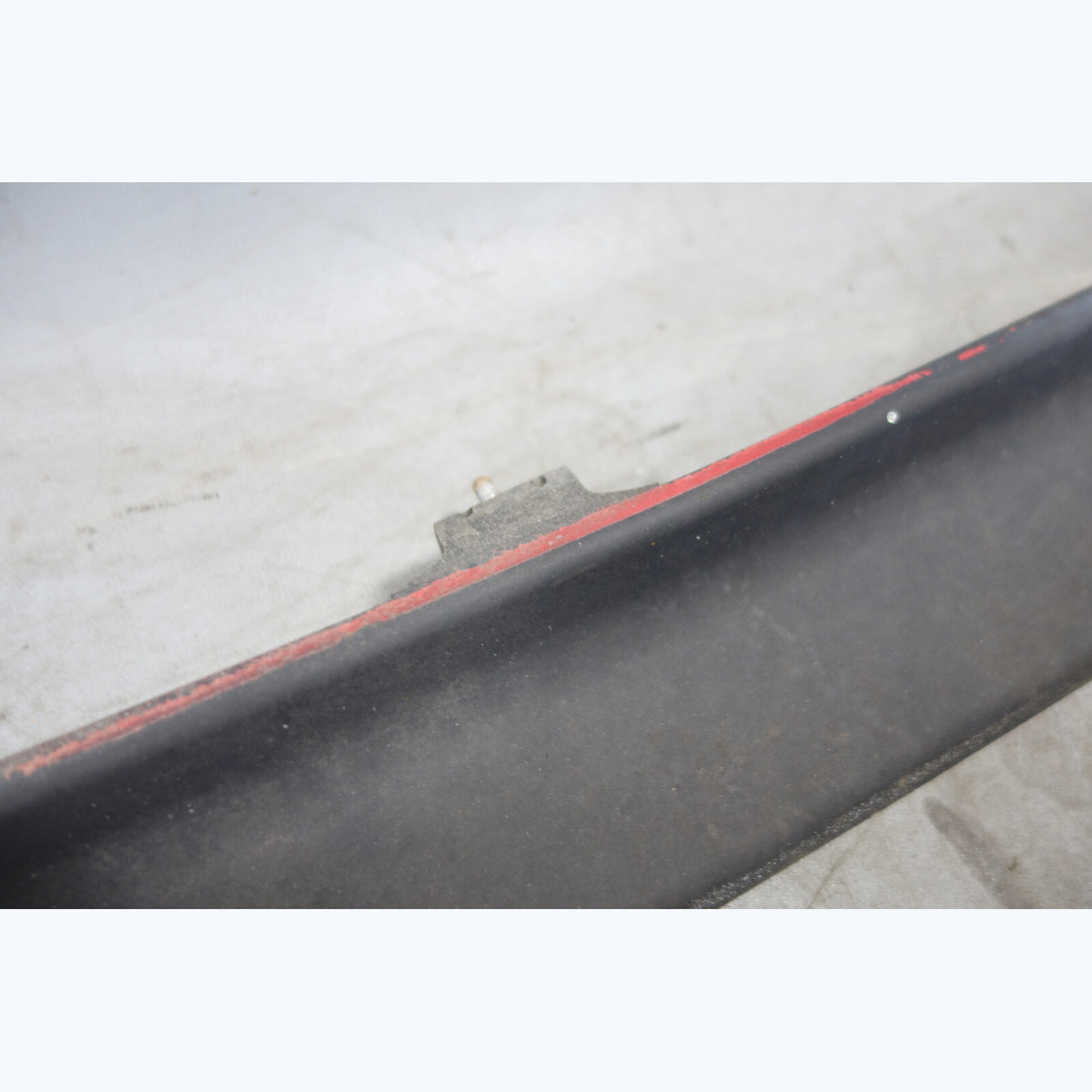 86-89 BMW E30 3-Series Diving Board Rear Bumper Plastic Center Top Trim Molding