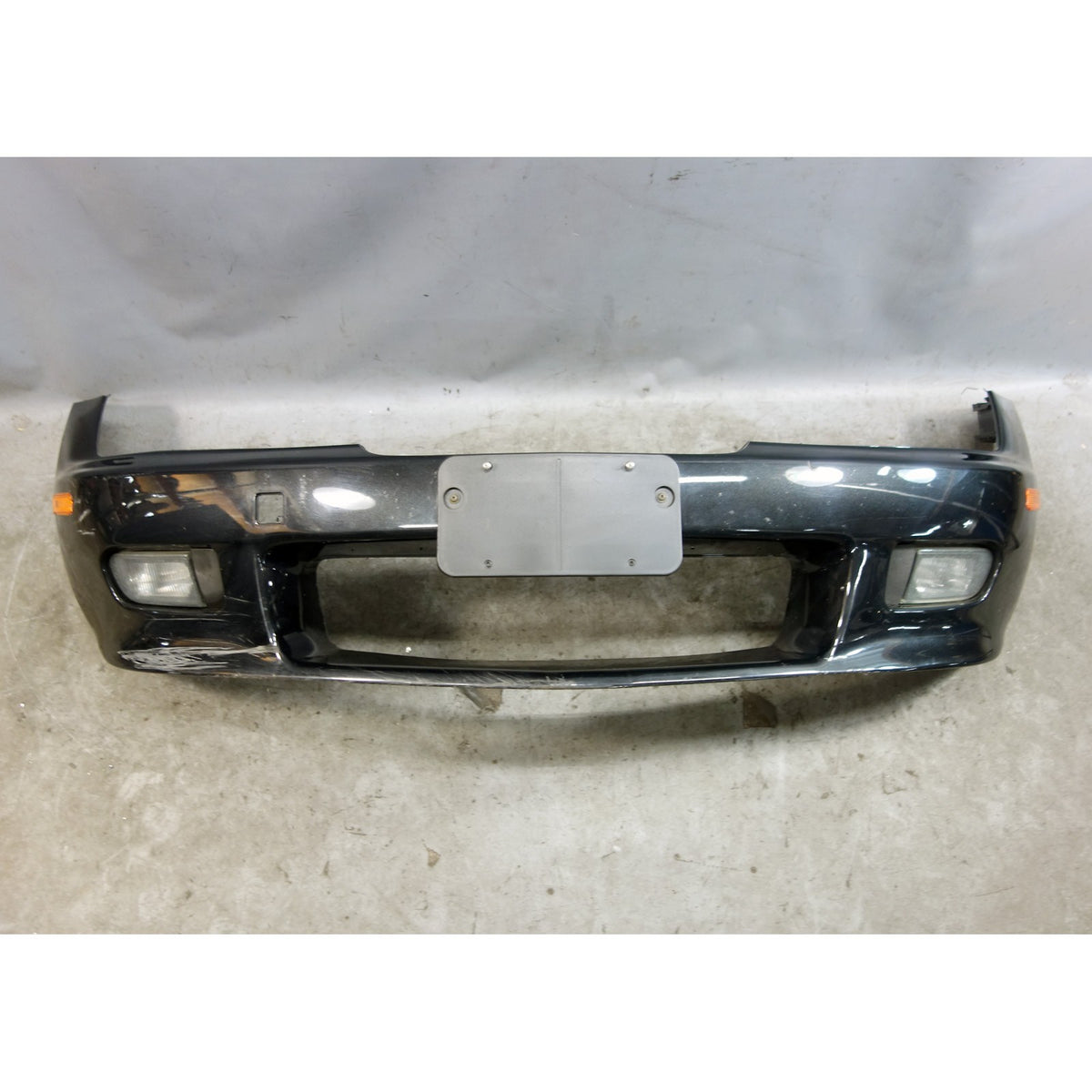 Damaged 97-02 BMW Z3 Roadster Coupe Front Bumper Cover Black Aftermarket