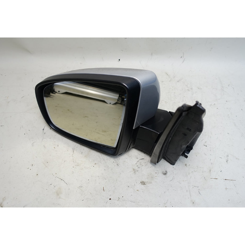2007-2013 BMW E70 X5 SAV Left Outside Power-Fold Side Mirror Titanium Silver OEM