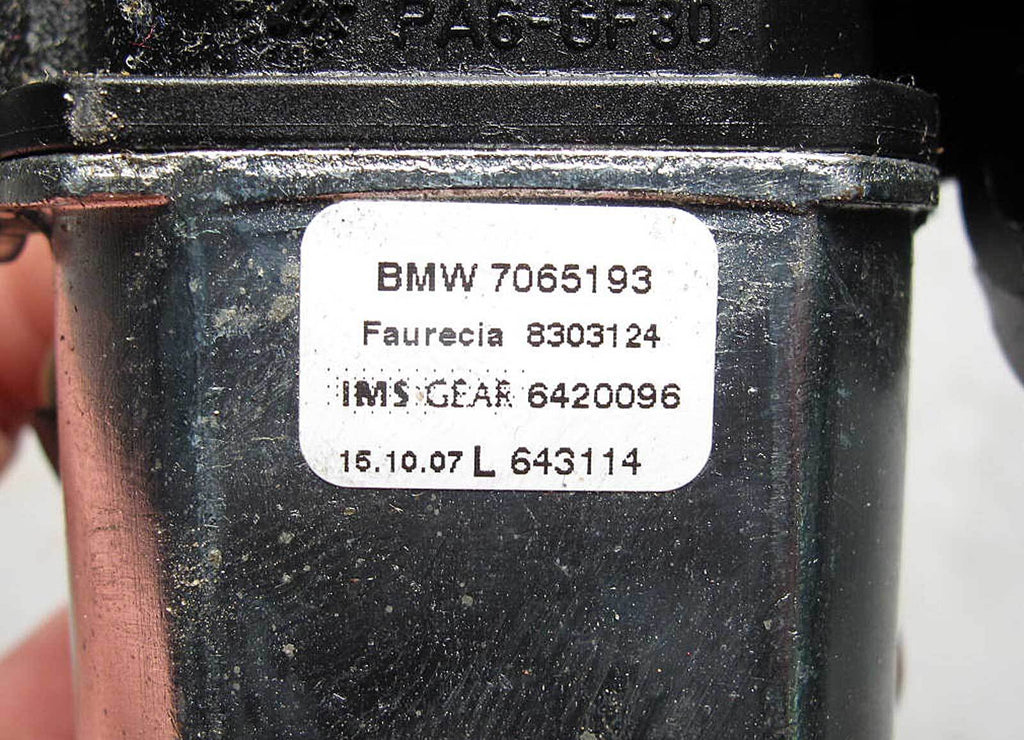 BMW E60 E65 Comfort Front Seat Backrest Top Tilt Adjustment Motor 2004-2012 OEM