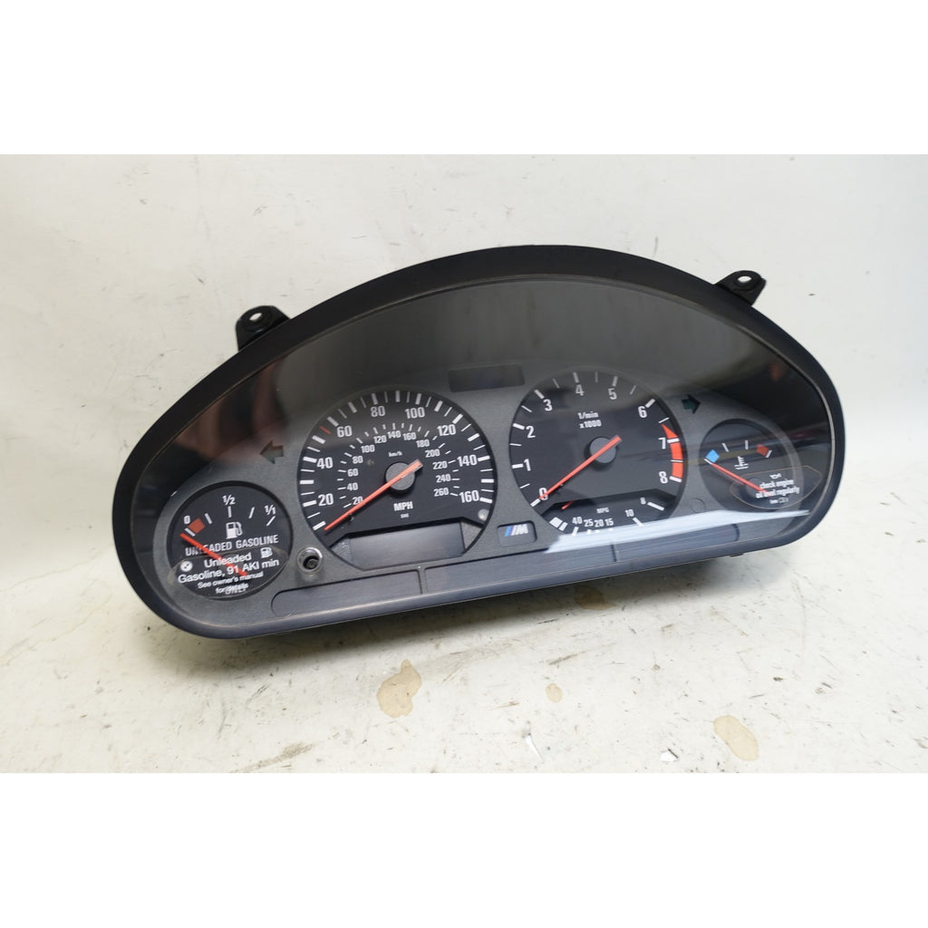 96-99 BMW E36 M3 ///M S52 Factory Instrument Gauge Cluster Speedo MPH 143k OEM