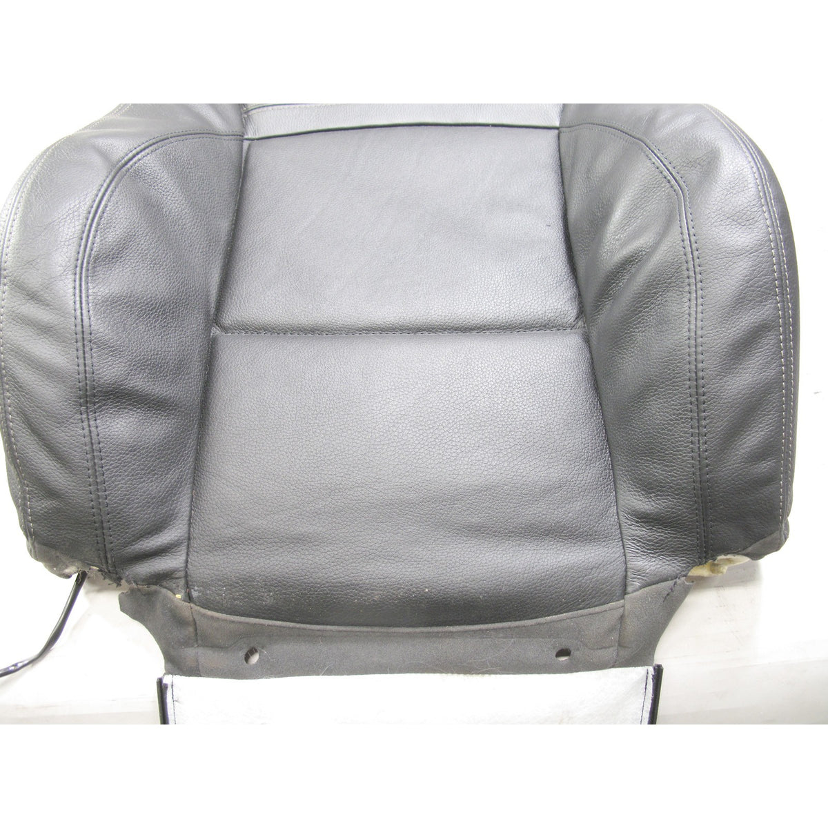 2008-2010 BMW E90 E91 Front Right Sport Seat Back Black Dakota Leather OEM