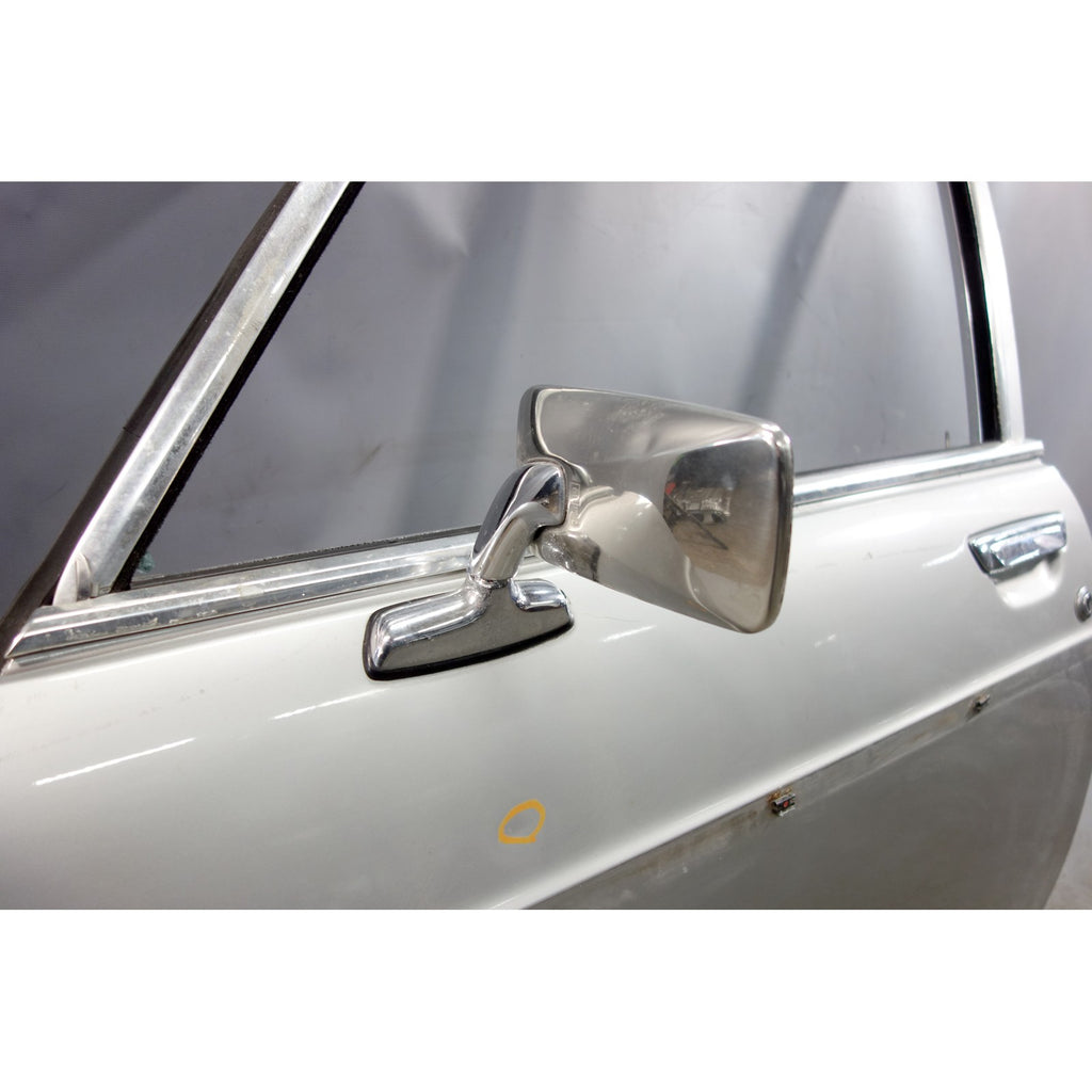 1969-1976 BMW E3 2500 2800 3.0S Bavaria Left Front Door Shell Polaris Silver OEM