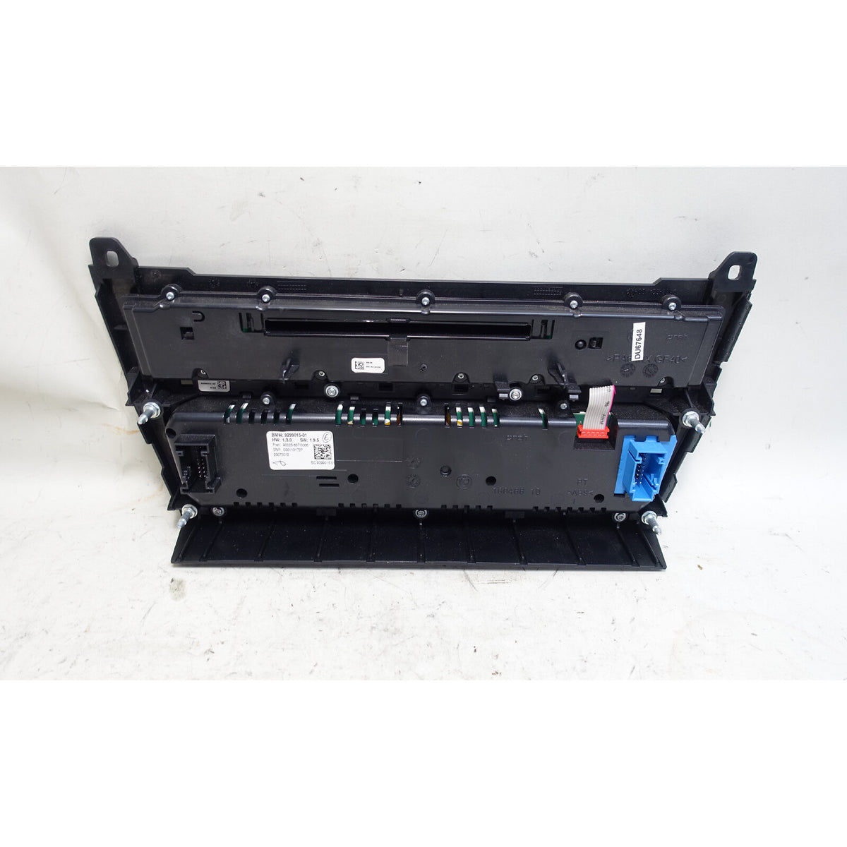 Damaged 11-16 BMW F10 5-Series Automatic Climate Control w Radio Head Unit
