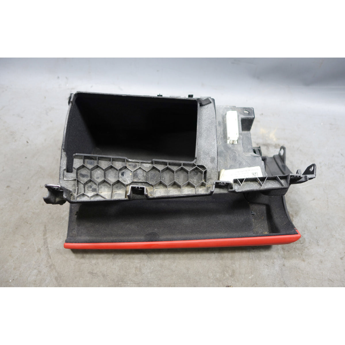 2014-2017 BMW F86 F85 X6M X5M Leather Glove Box Compartment Mugello Red OEM