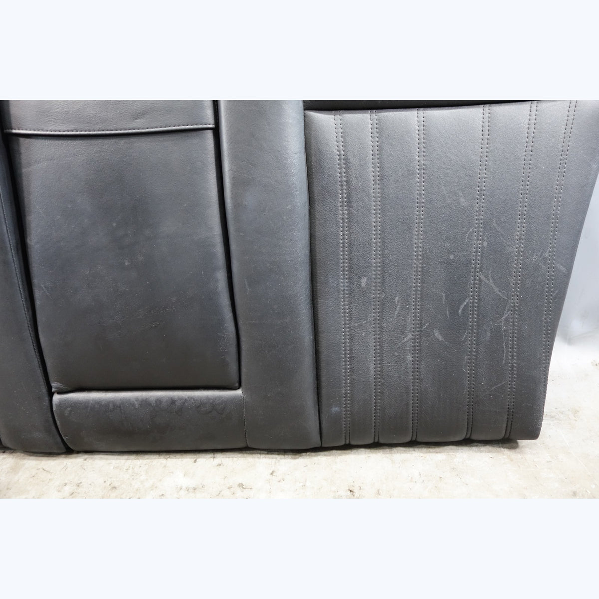 Damaged 2000-2003 BMW E39 M5 Folding Rear Seat Backrest Black Heritage Nappa OEM
