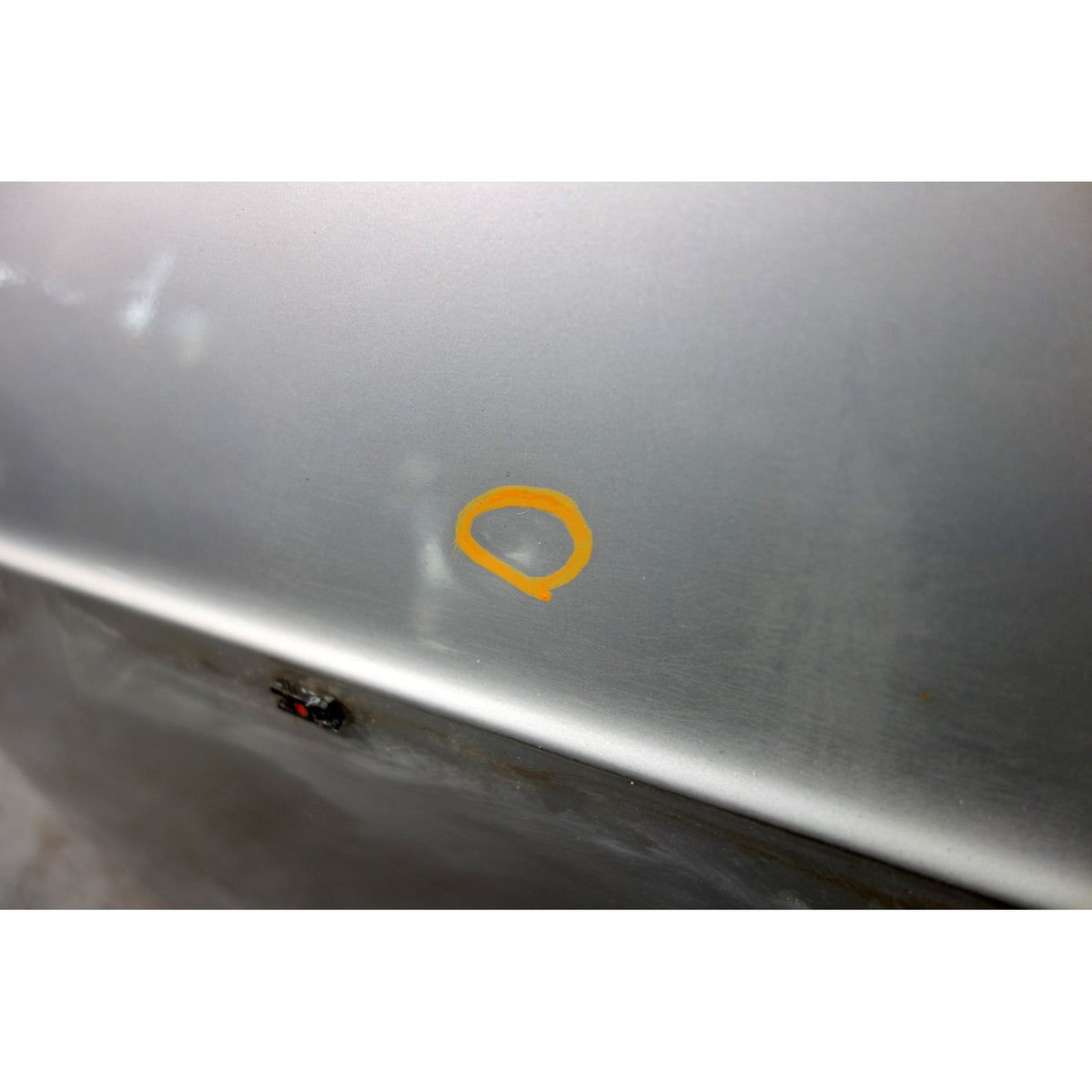 1969-1976 BMW E3 2500 2800 3.0S Bavaria Left Front Door Shell Polaris Silver OEM
