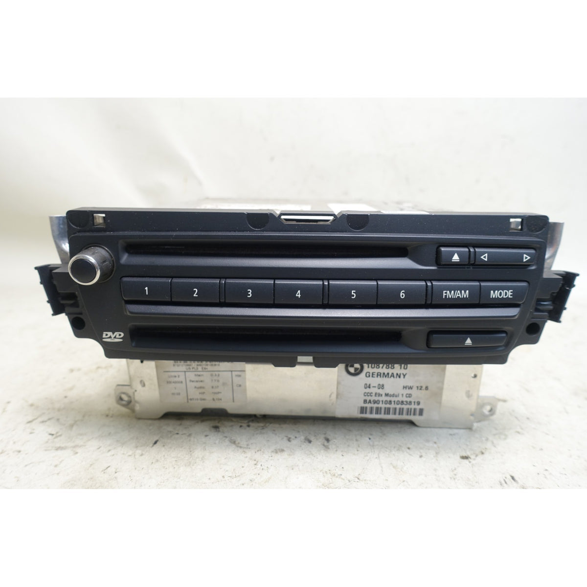 Damaged BMW E9x 3-Series CCC Head Unit Navigation CD Radio Player 2007-2008 OEM