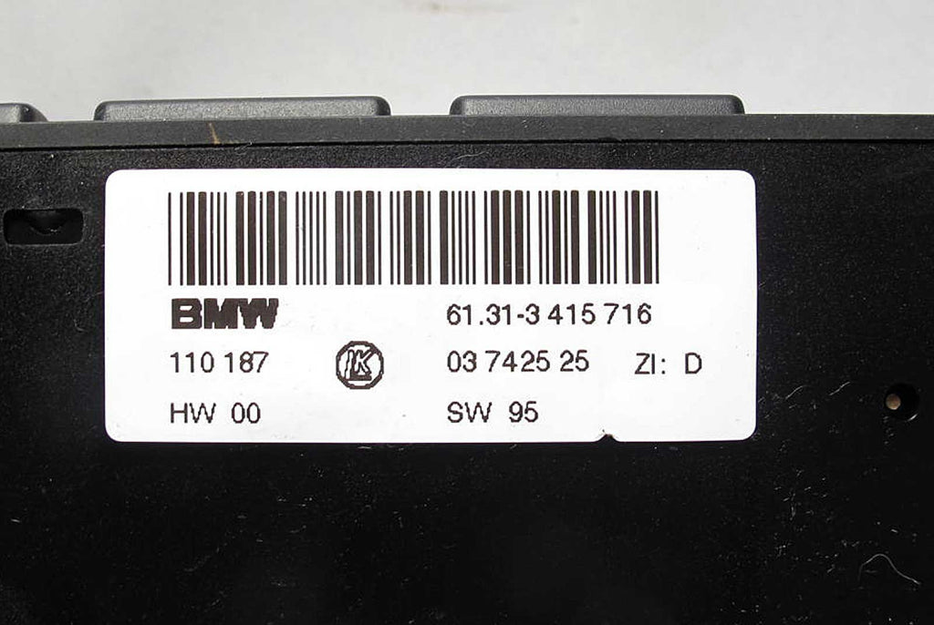 2004 BMW E83 X3 SAV Front Center Console Switch Unit Seat Heat DSC TPMS USED OEM