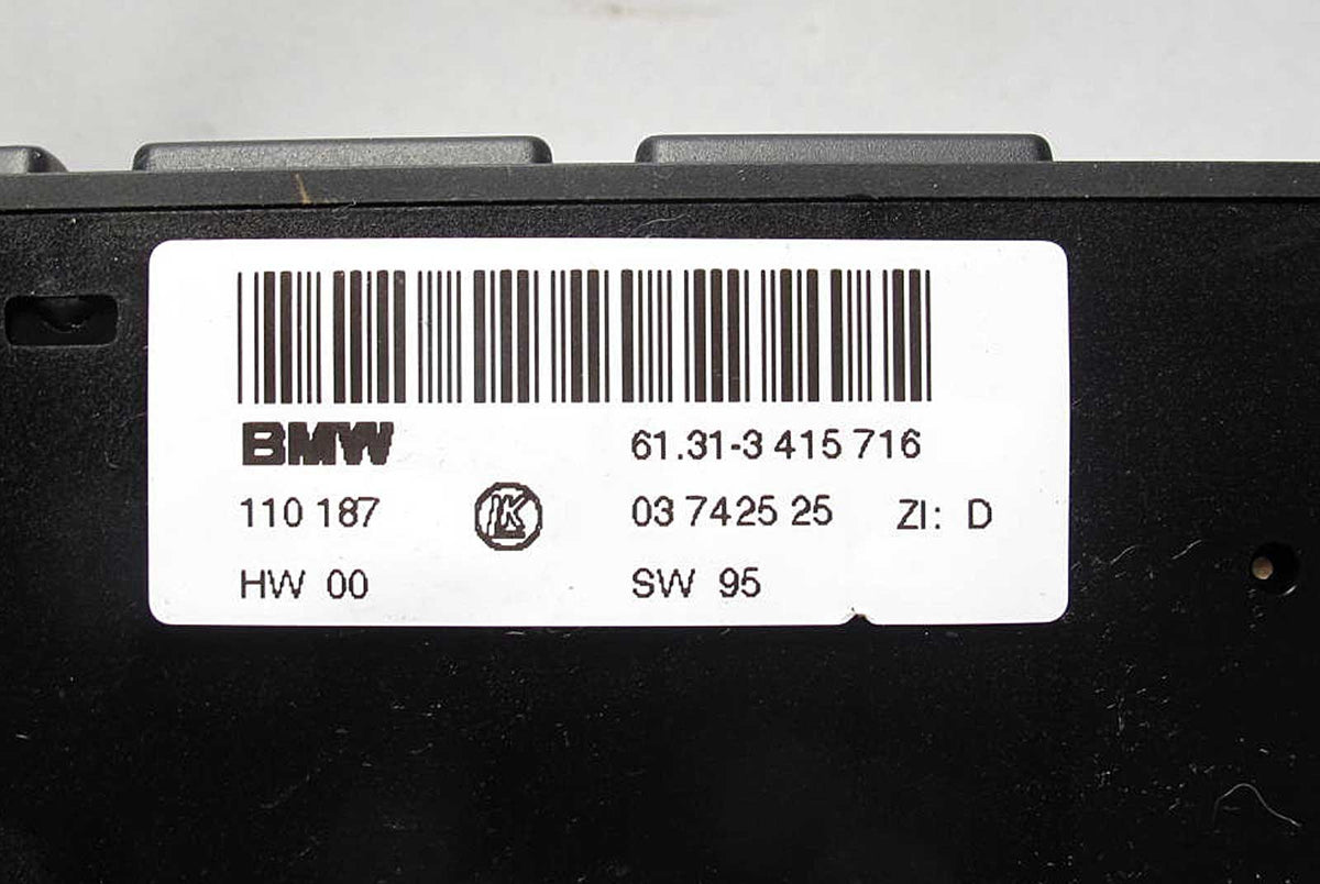 2004 BMW E83 X3 SAV Front Center Console Switch Unit Seat Heat DSC TPMS USED OEM