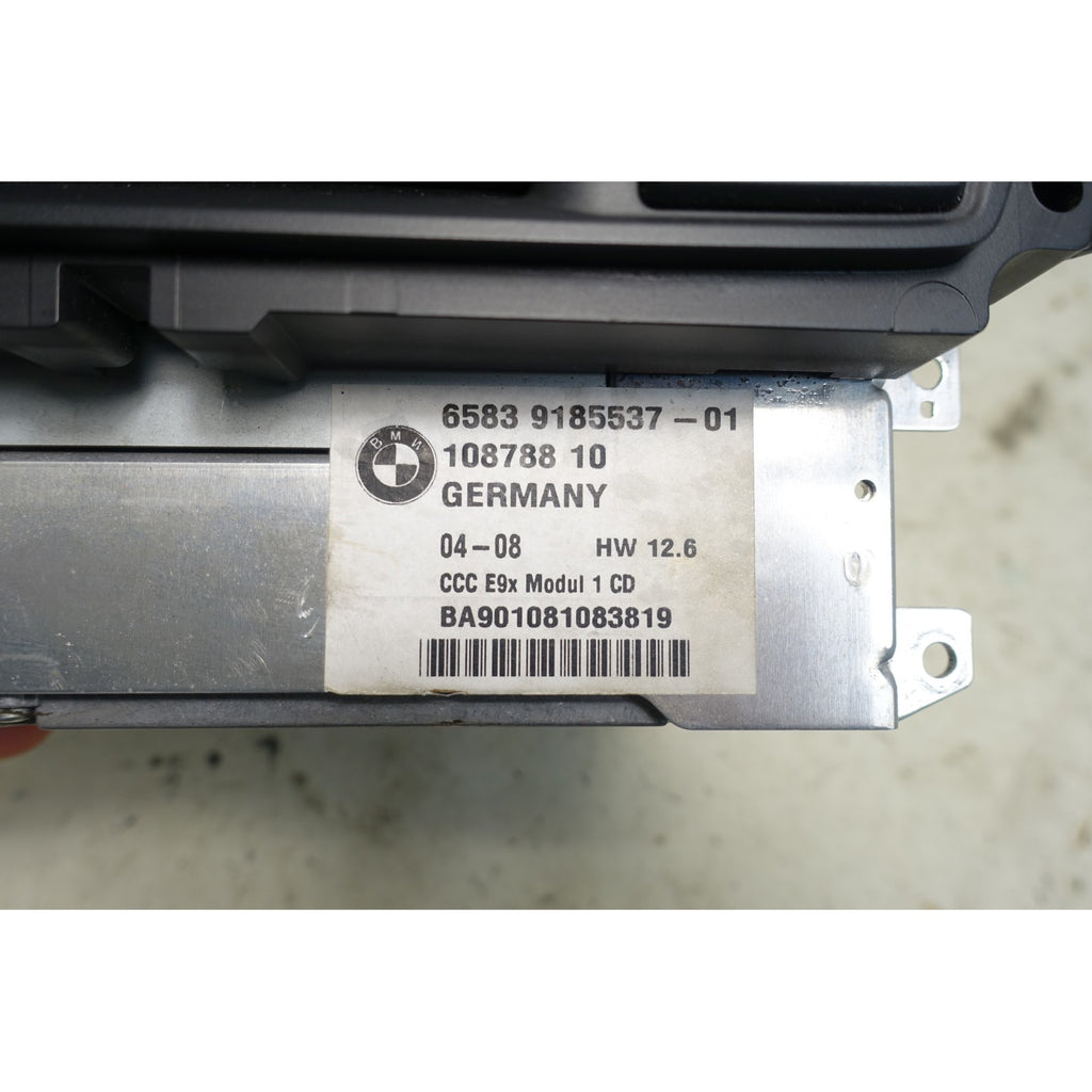 Damaged BMW E9x 3-Series CCC Head Unit Navigation CD Radio Player 2007-2008 OEM