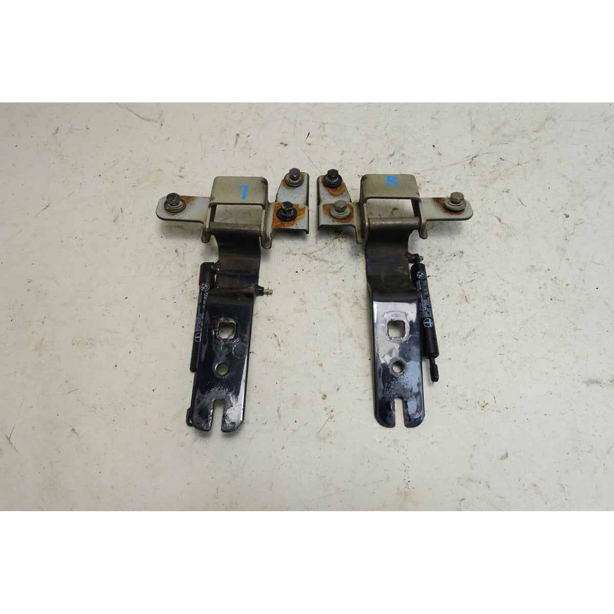 1987-1993 BMW E30 3-Series Convertible Hinges for Tonneau Compartment Lid OEM