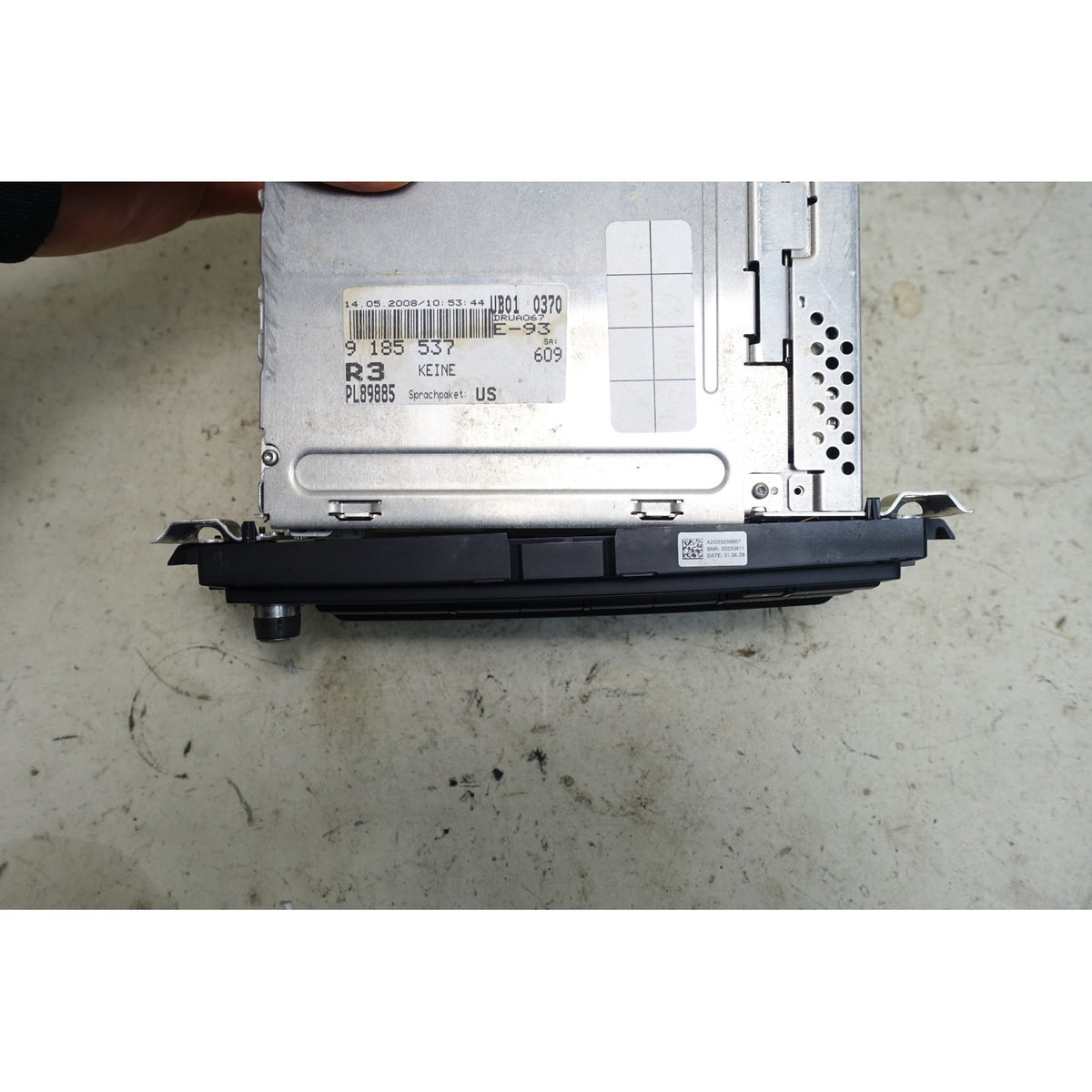 Damaged BMW E9x 3-Series CCC Head Unit Navigation CD Radio Player 2007-2008 OEM