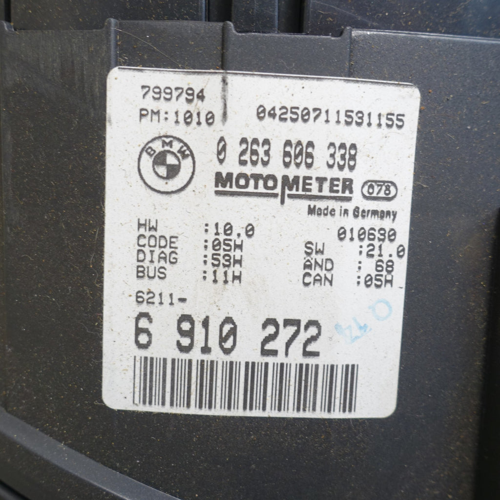 BMW E46 330Ci 2door Auto Instrument Cluster Speedometer 2001-2006 OEM