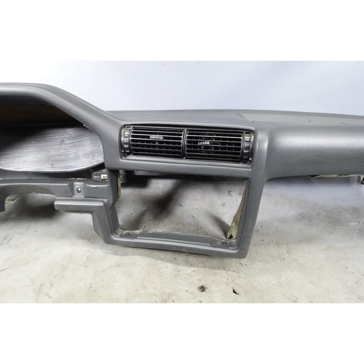 BMW E30 Dashboard Trim Panel Black with Minor Cracks OEM 1985-1993