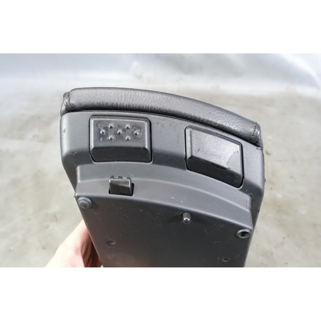 2004-2006 BMW X3 E83 Front Center Armrest Black Leather Factory OEM
